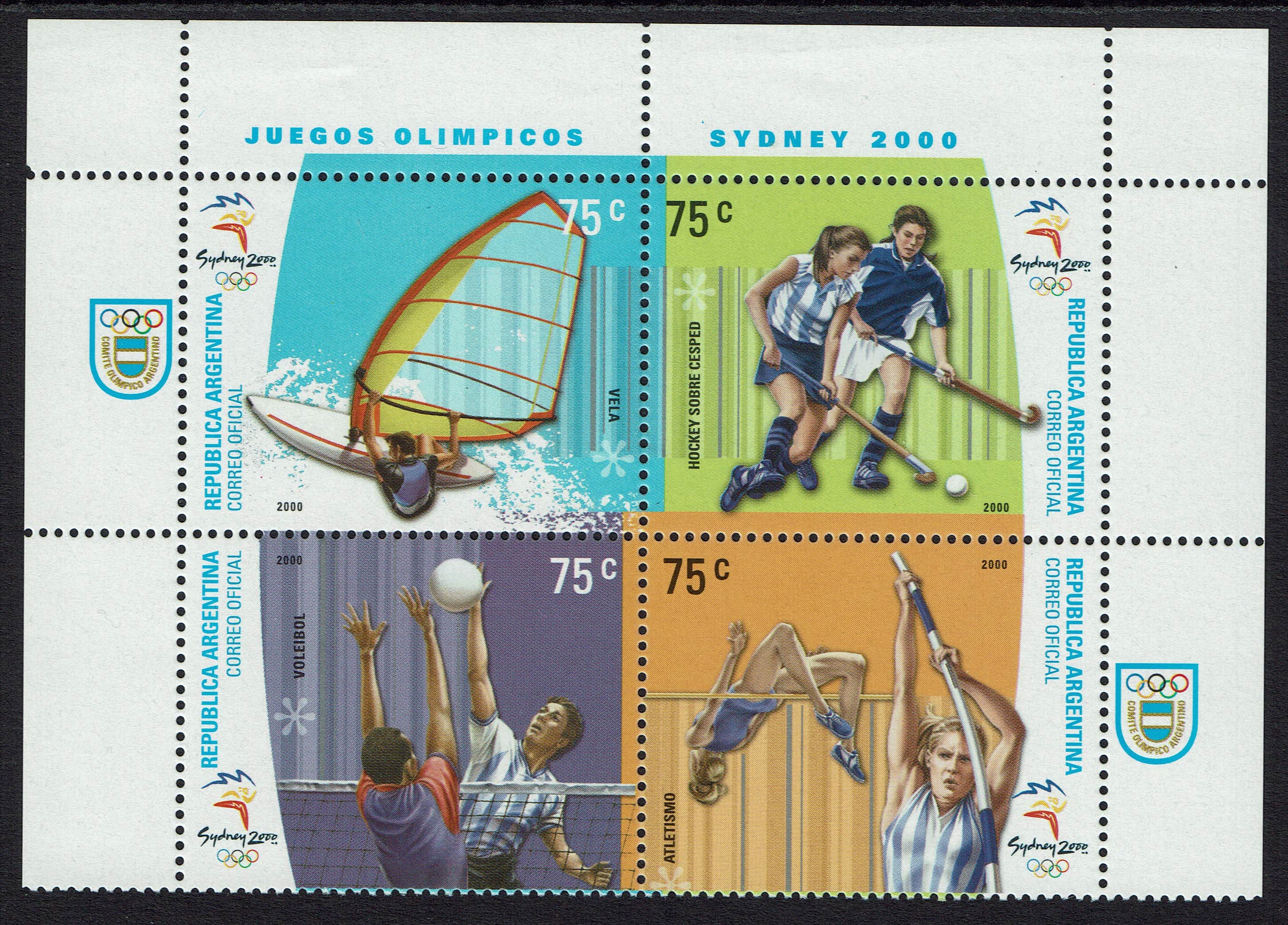 Argentina SG 2776-79